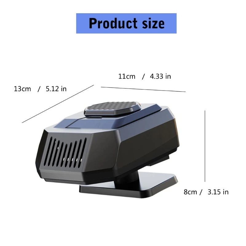 Автомобильный тепловентилятор с быстрым нагревом портативные охладители