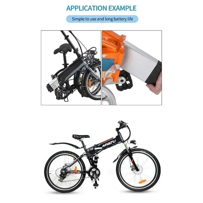 Mate X Folding Ebike Replacement Battery Pack 500W 750W 48V 13Ah 15Ah 17Ah Electric Bicycle Lithium for Escooter