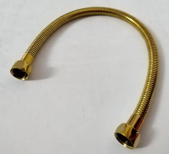 

Золотой душевой шланг Fevnd 50 см