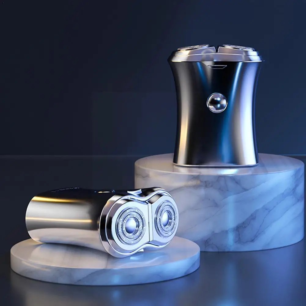 

Электробритва для мужчин, портативная перезаряжаемая Мини-машинка для бритья бороды, Ipx7, Q5t4