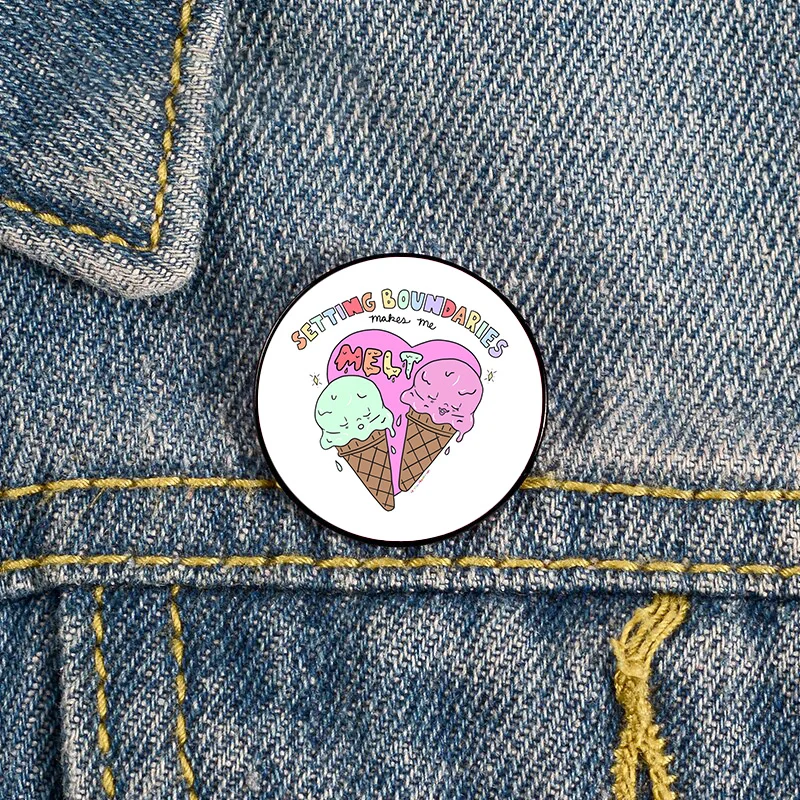 Badge Cartoon Gift Brooches Pins For Women