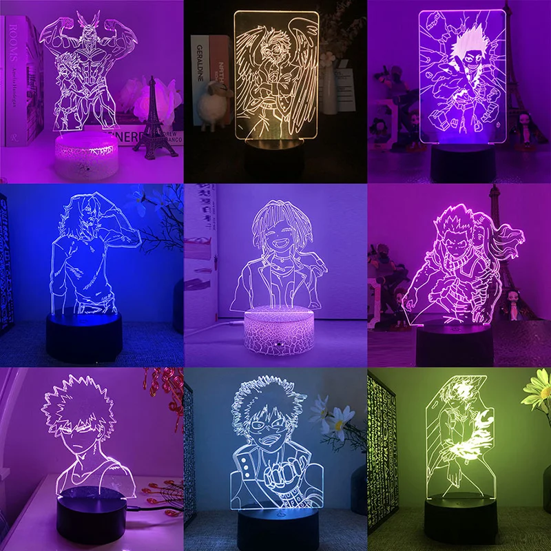моя геройская академия My Hero Academia Boku No Dabi Todoroki Shoto Bakugou Katsuki для дома украшения