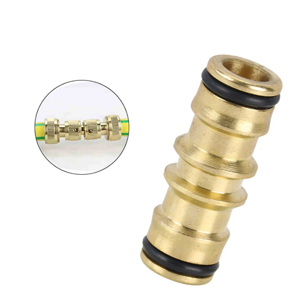 

2 Way Hose Connector Extension Garden Irrigation Joiner Male Quick Joint Repair Replacement Spare Parts Water Pipe