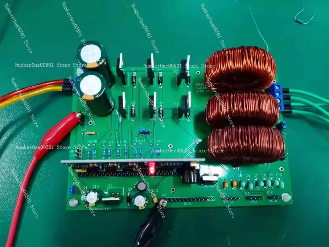 Трехфазная цепь инвертора Трехфазный инвертор SPWM EGS031 трехфазная тестовая плата