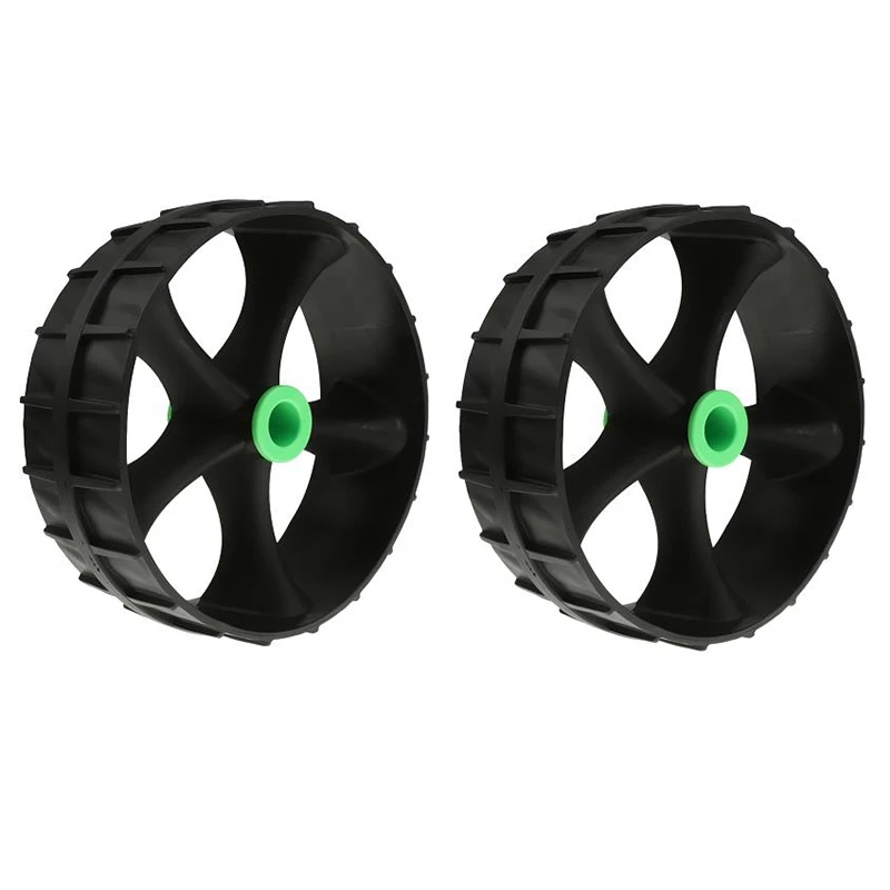 

2Pcs Replacement Wheel For Kayak And Canoe Dolly Carrier Cart Transport Tote Trolley Parts Accessories - Easy To Install