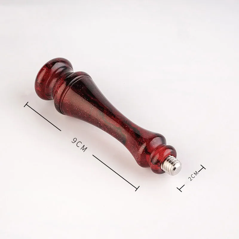Уплотнительная ручка для огненной краски деревянная восковое украшение сделай