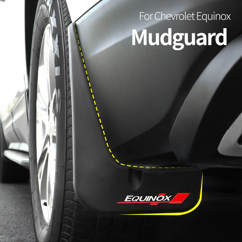 

Брызговики для Chevrolet EQUINOX 2017, 2018, 2019, 2020, 4 шт.