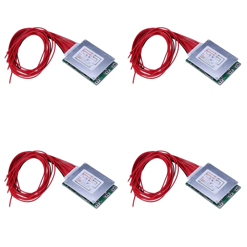 

4x14S 52V 35A литий-ионная литий-полимерная батарея Защитная плата BMS PCB плата для E-Bike Escooter