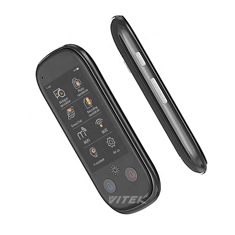

Best sale 3.0'' portable smart 45 Languages simultaneous electronic translator voice translator with wifi connect