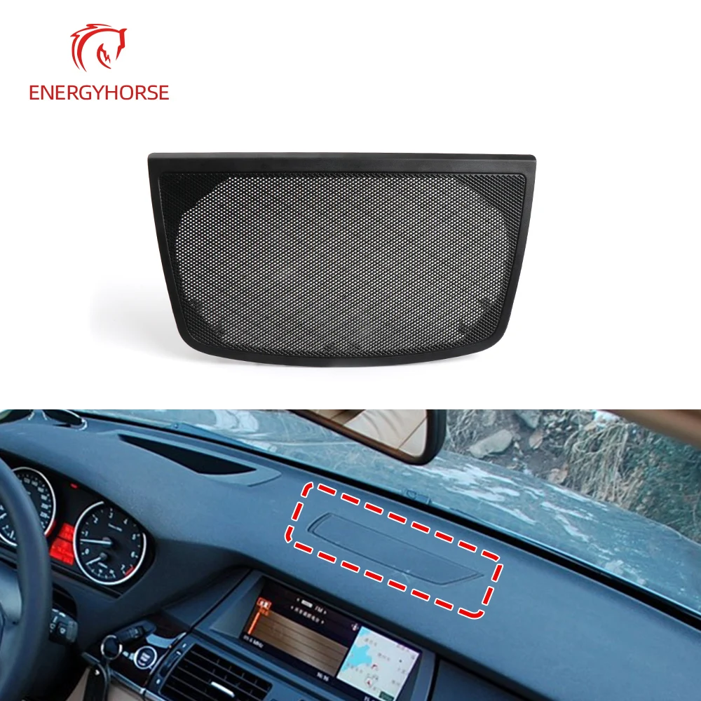 New Car Central Control Instrument Panel Loudspeaker Dashboard Speaker Cover Grille For BMW X5 X6 E70 E71 E72 51457161796