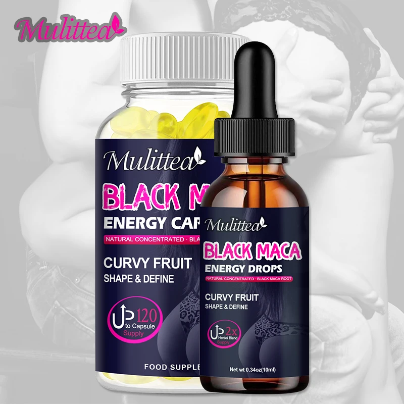 

Mulittea Buttocks And Hips Enlargement Gain Butt Maximum Booty Griowing Lift Glutes Black Maca Serum Oil Skin Beauty