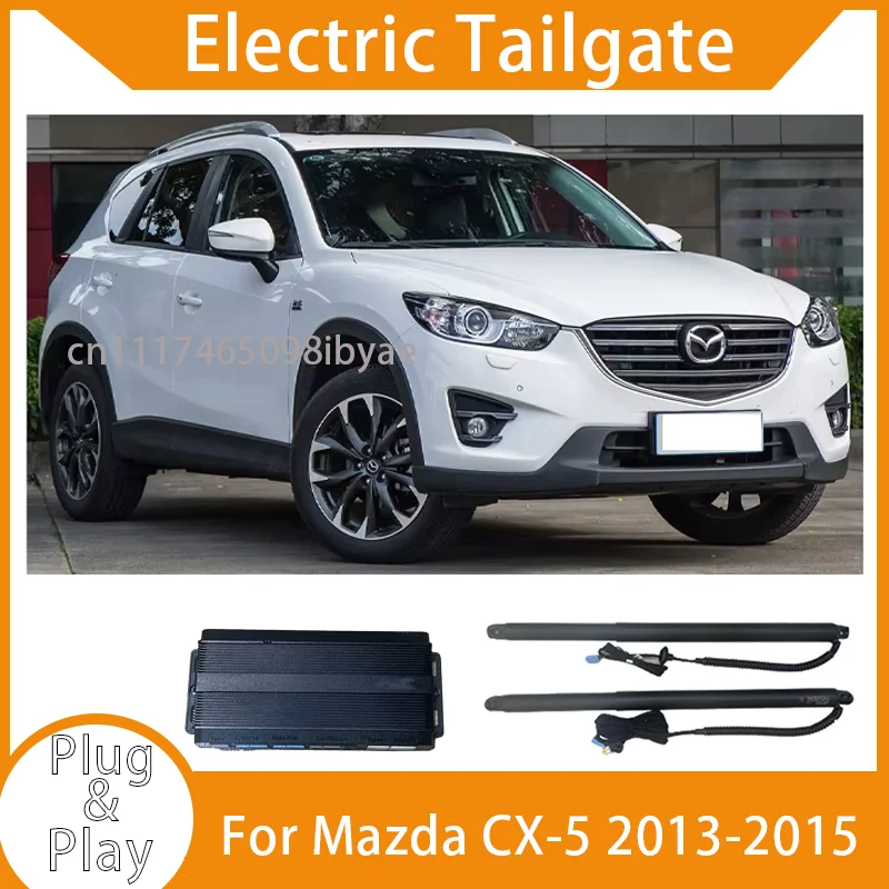 Фото Электропривод багажника для Mazda CX-5 2013-2015 с датчиком открывания ногой, интеллектуальный подъемник крышки багажника. №2