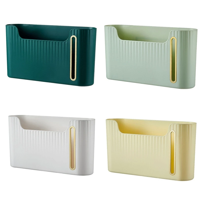 

94PF пластиковый мешок Органайзер чехол Простая установка большой емкости фотоконтейнер настенный держатель для мусорных пакетов