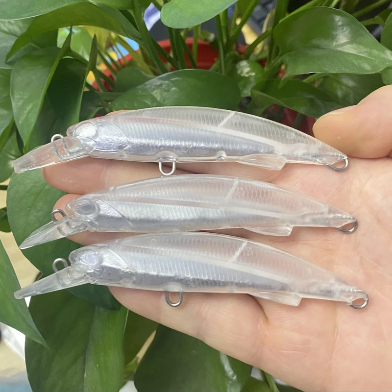 20 шт. набор заготовок для гольяна 92 мм 38 г неокрашенная тонущая тяжелая жесткая