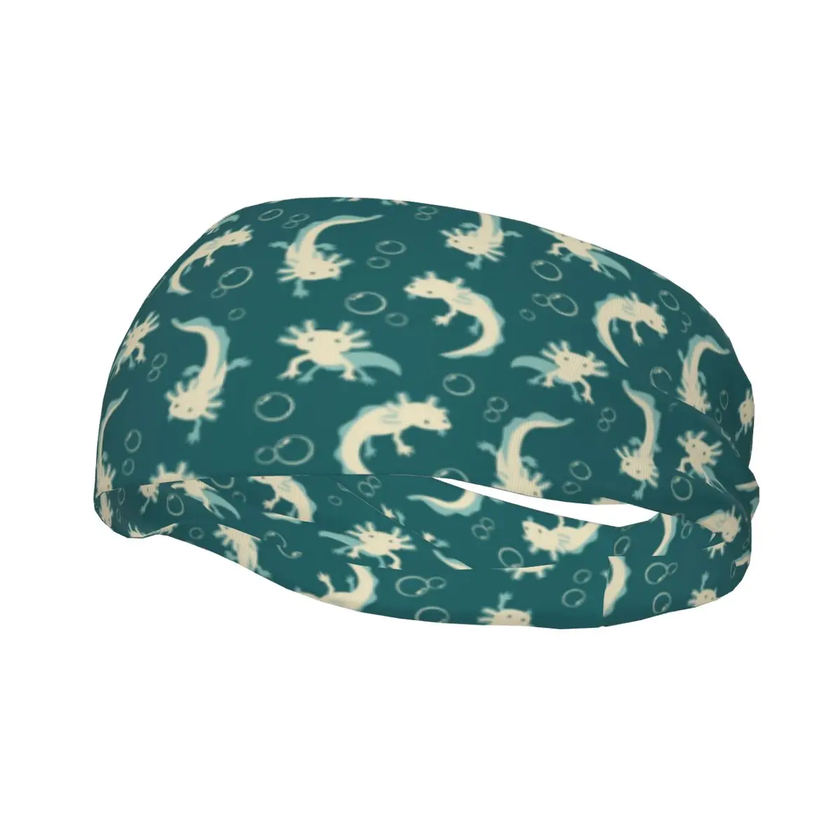 

Relaxolotl симпатичная повязка на голову из полиэстера Axolotl повязка на голову для спортзала фитнеса Повязка На Голову Повязка на голову