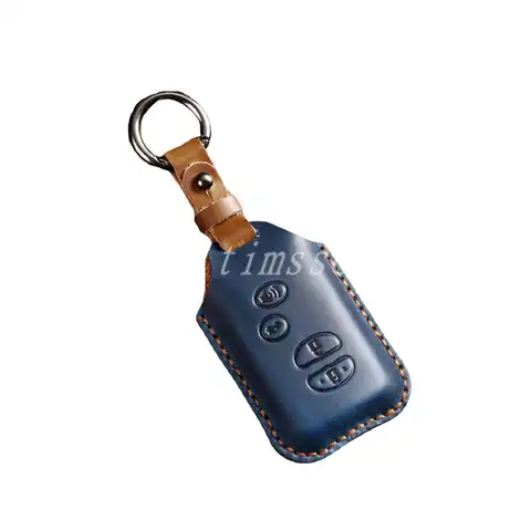 Кожаный чехол для автомобильного ключа для Toyota 4runner Land Cruiser Venza Camry Prius смарт-брелок для дистанционного управления защитный чехол для ключей а...