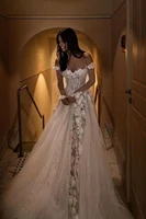 summer off shoulder white wedding dress gown elegant lace ruched strapless a line bridal dresses robe mariage vestidso