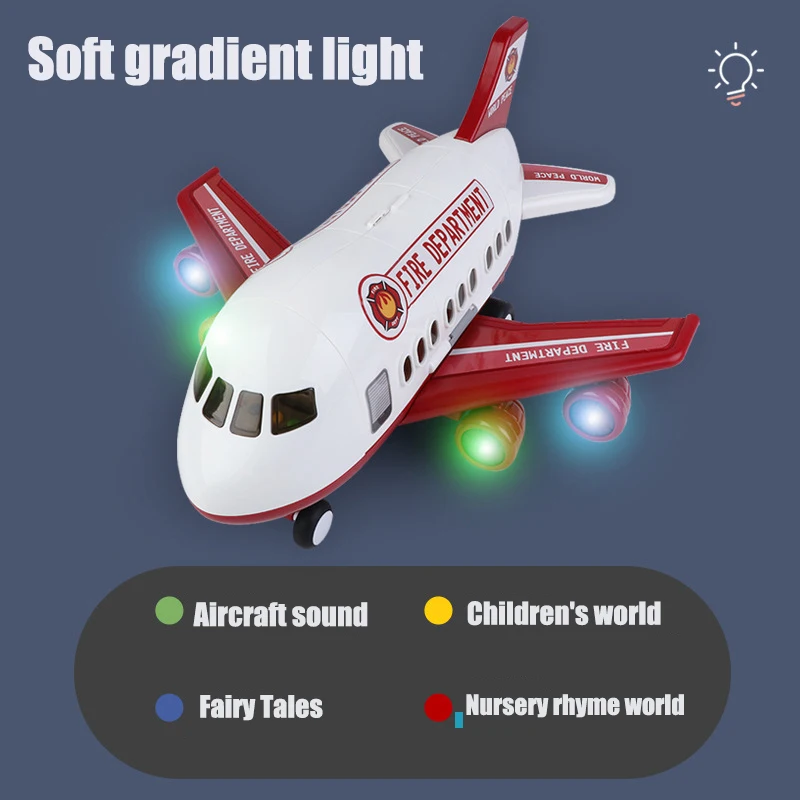 Орбитальный самолет 2022 игрушечный большой Детская Инерционная модель