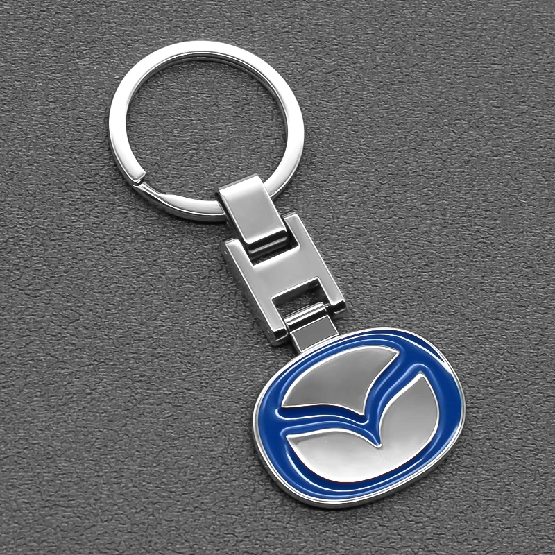 

Car 3D Metal Emblem Keychain Fashion Men Women KeyRing For Mazda 2 3 5 6 CX-5 CX-4 CX5 CX-7 Axela Atenza RX8 7 MX3 MX5 CX3 CX30