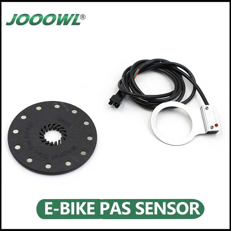 

High Quality Electric Bike Pedal Assist Sensor 12 Magnets Connect Motor Assemble Crank PAS E-Bike Speed Gear Conversion Kit