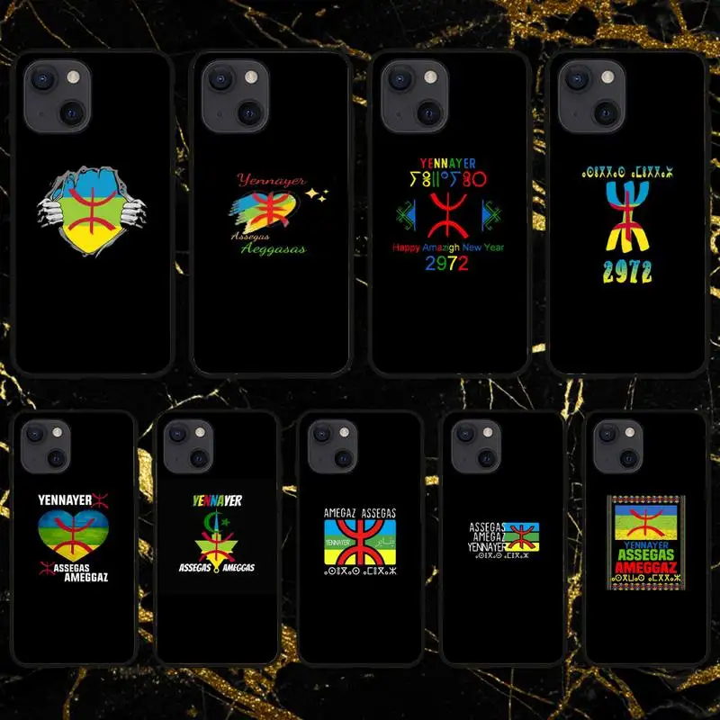 Чехол для телефона Amazigh с символом Бербера iPhone 11 12 Mini 13 Pro XS Max X 8 7 6s Plus 5 SE XR |