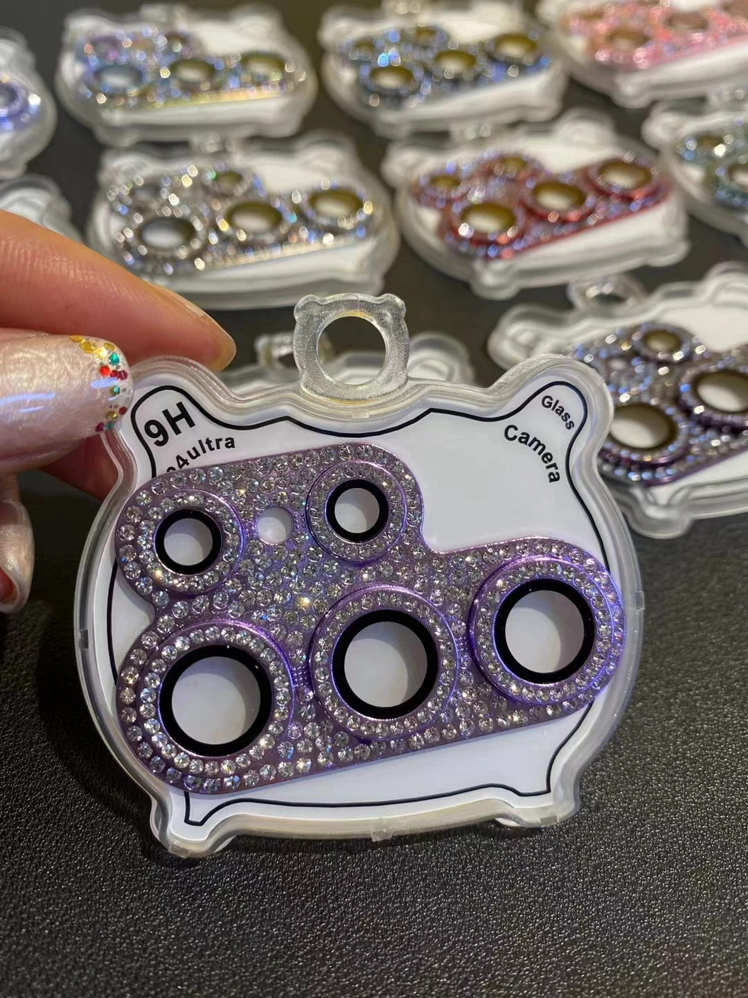 1 шт. АЛМАЗНОЕ КОЛЬЦО Matel для камеры Samsung Galxy S24 Ultra задняя линза Закаленное стекло