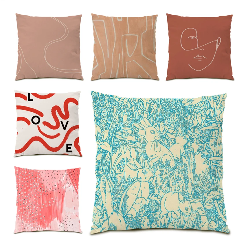 

Nordic Style Decoration Home Decor Exquisite Car Pillow Pillow Covers Decorative Cushion 45x45cm Light Luxury Velvet Art E0401