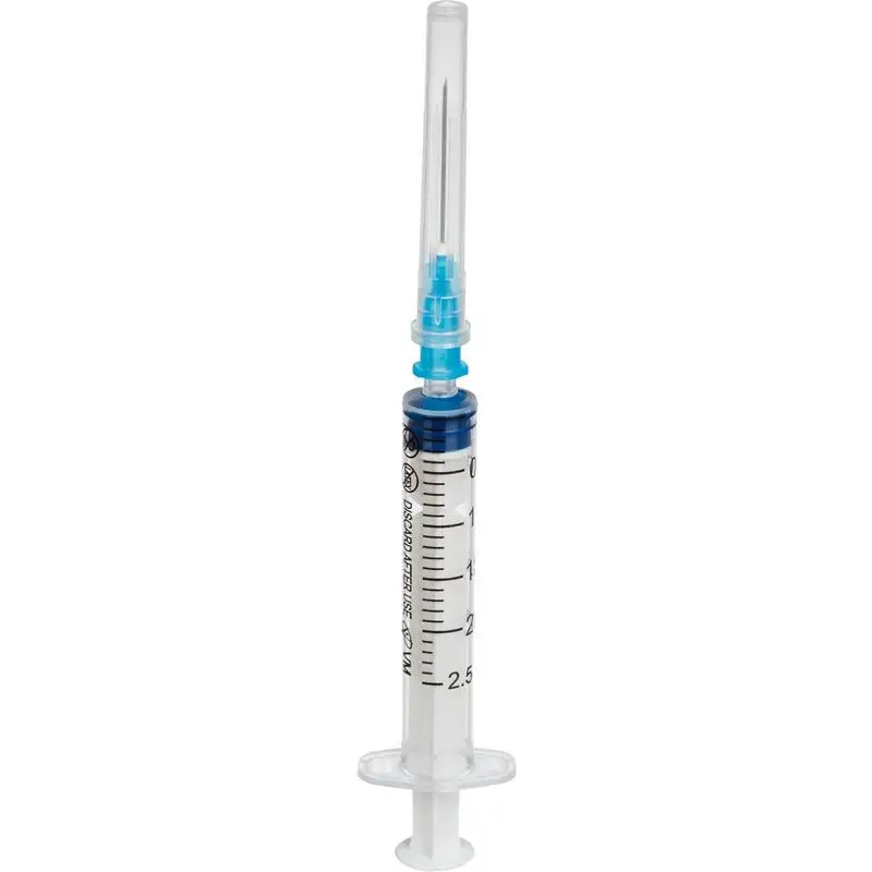 100 шт. шприц 2(2.5)мл 3 компонентный c иглой 23G (0 6мм х 30мм) Vogt Medical GmbH|Эпоксиды| |