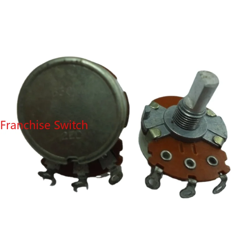 Потенциометр 10 шт. однозвеньевая фотогитара с резьбой B50K 15 мм Полуось игровая