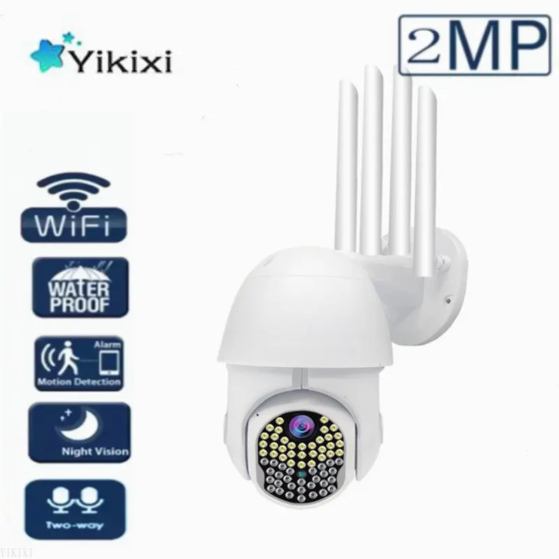 

2MP PTZ Security CCTV IP Camera Wifi Surveillance Camera PIR Human Detection Security Camera action camera espia wifi Outdoor