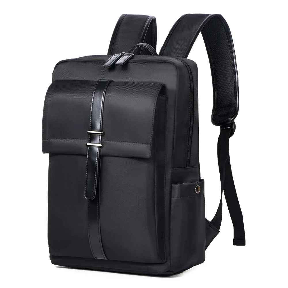 

Fashion Male Backpacks Nylon Flat Men Bag Quality Pack Urban Laptop Backpack Waterprof Bags Wearable Men's High Multifunctional