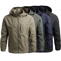 mens waterproof jackets outdoor hiking hooded windbreaker coat waterproof tactics military jacket men casual 2022 male clothing