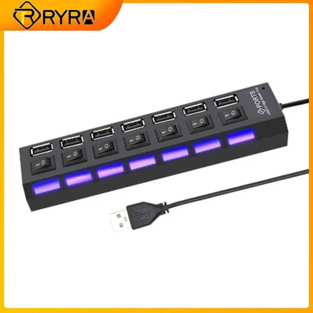 

USB 2,0 разветвитель с выключателем, 4/7 портов