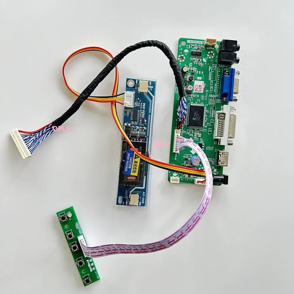 Плата контроллера HDMI-совместимый VGA DVI для MT190EN02 V1 VY 1280X1024 ЖК-панель экран монитора