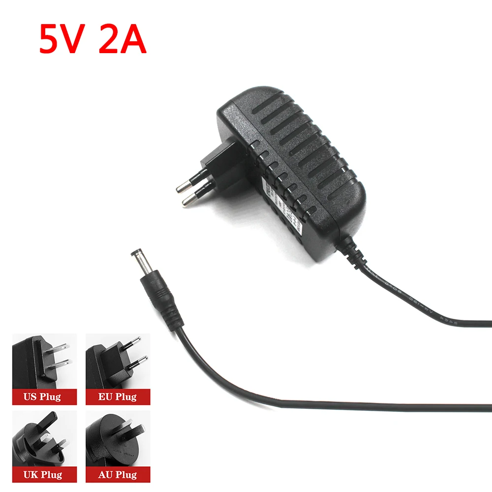 5V 2A Power Adapter Network TV 5V2000ma Set-top Box Monitoring Tablet Charging Cable