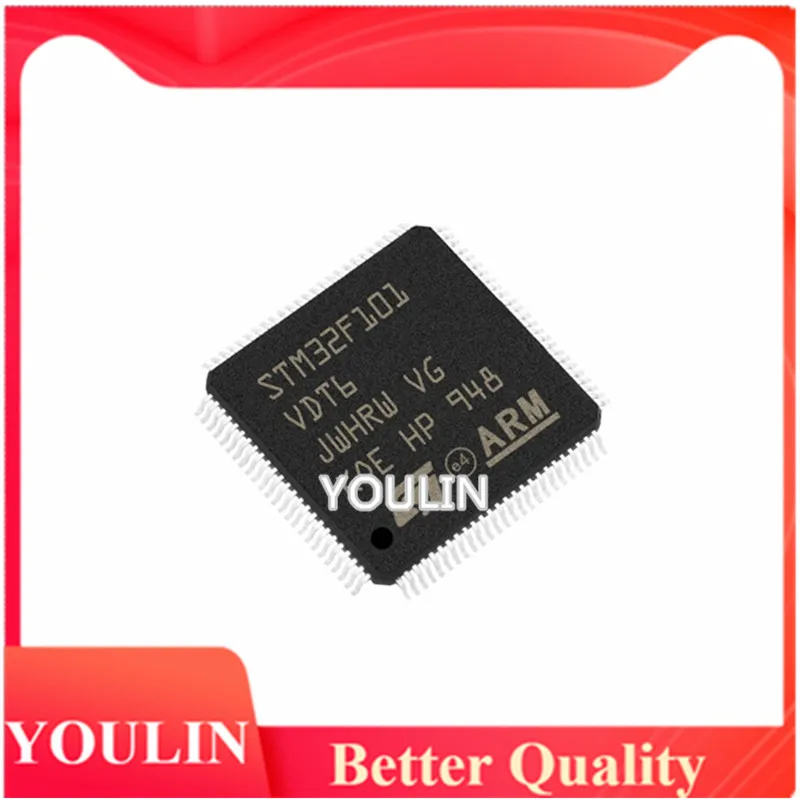 

5 шт., новый оригинальный микроконтроллер STM32F101VDT6, микроконтроллер ARM