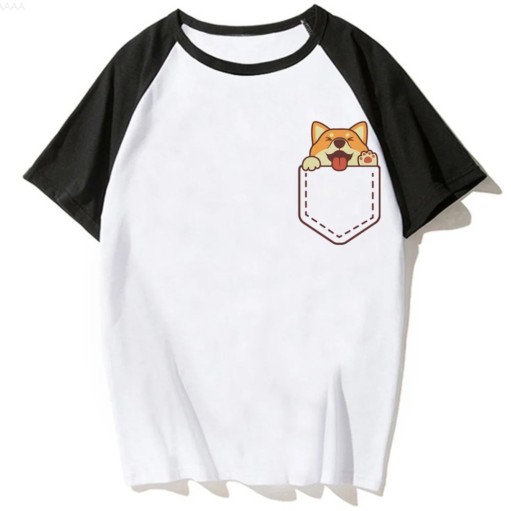 

Футболка Akita Inu мужская летняя, Японская уличная одежда с рисунком манга, аниме