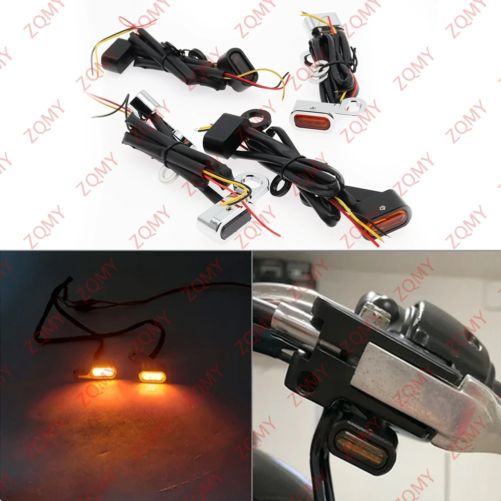 Мини-сигнал поворота для мотоцикла модель 2004-2021 Sportster 883 1200 XL883 XL1200 1 пара