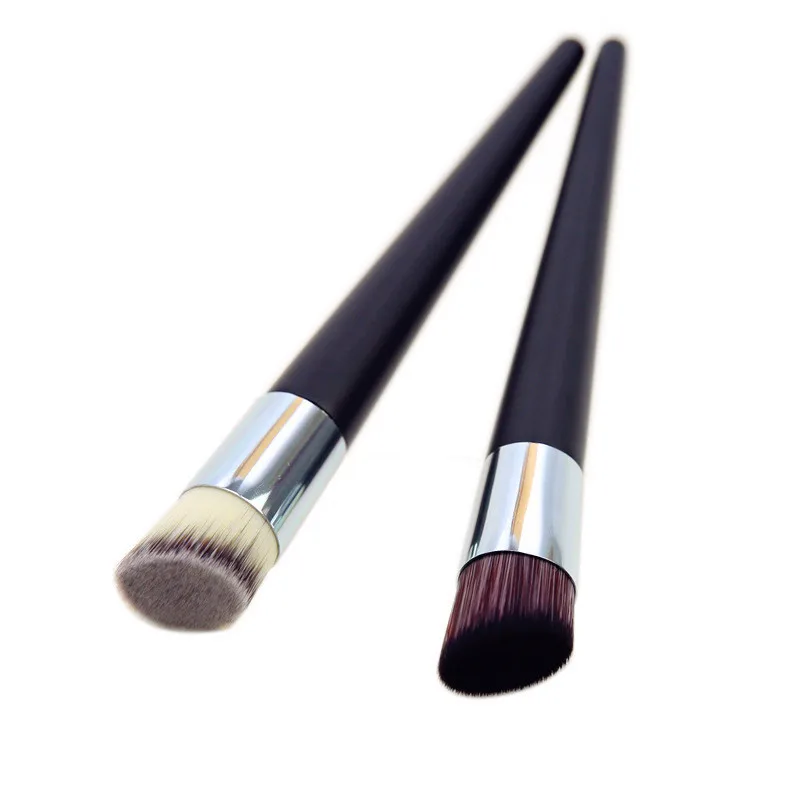 

1Pc Oblique Head Foundation Brush Powder Concealer Liquid Foundation Face Makeup Brushes Tools Professional Beauty Cosmetics