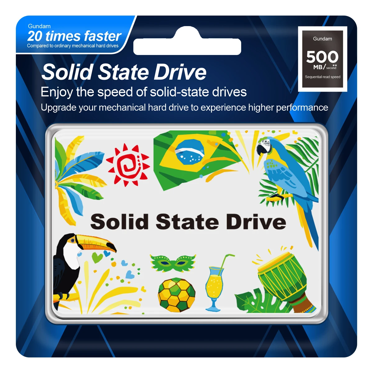 5/10PCS Brazil's Style SSD SATA 120GB 128GB 240GB 256GB Solid State Drive 480GB 512GB 1TB For Laptop HDD Internal Hard - купить по