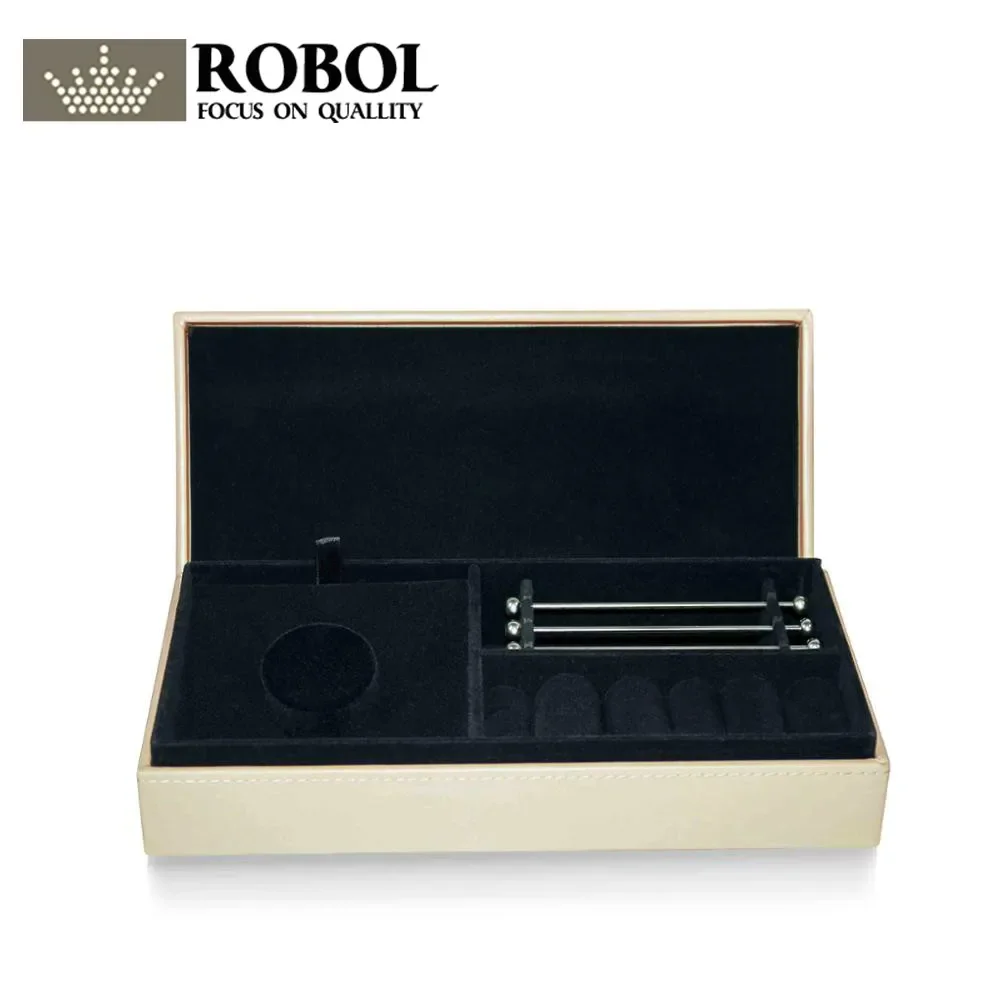 

RLLEN оригинальная простая Высококачественная подарочная шкатулка для ювелирных изделий женское украшение ожерелье браслет серьги кожаная защитная шкатулка для хранения