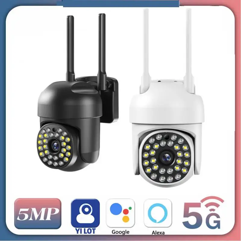 

1080P 5Ghz Wifi IP Camera Wifi Smart Network Home AI Humanoid Motion Detection Monitor Full Color Infrared Night Vision CCTV Cam