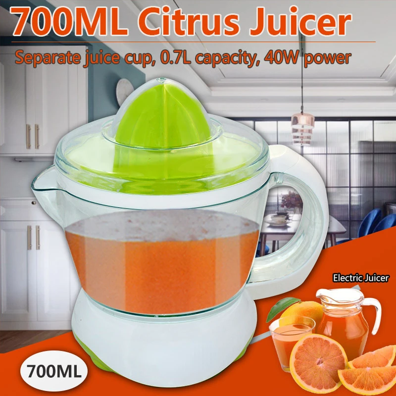 

Portable Electric Orange Juice Extractor Household Fruit Squeezer Machine 700ML Large Capacity Juicers Orange Lemon Extractor