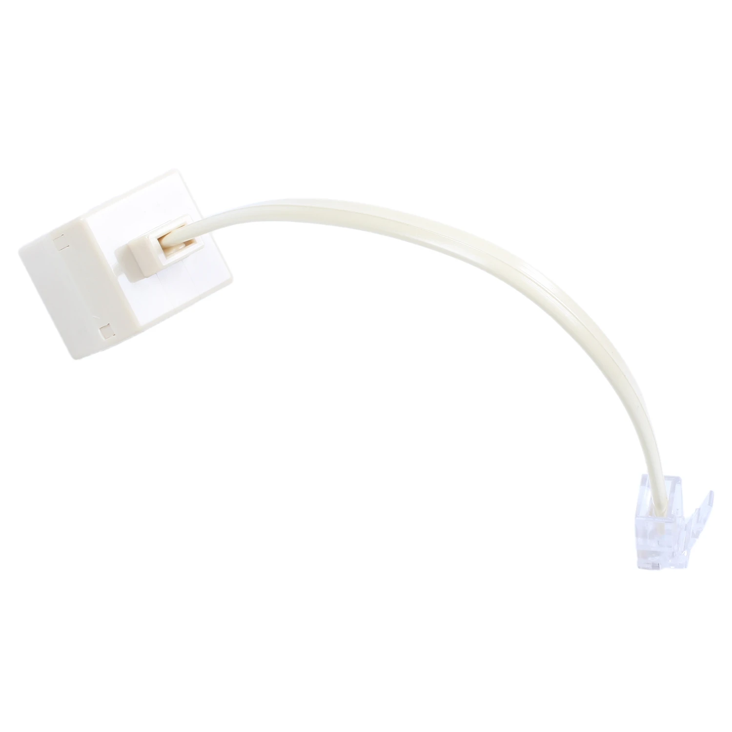 Разъем RJ 11 6P 4 C 2 x jack port M / F разветвитель кабель адаптера для телефона бежевый