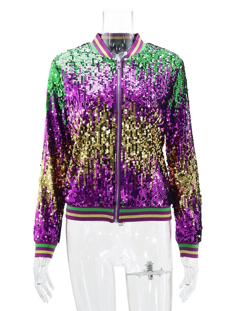 Рисунок 5 - Женская бейсбольная куртка с блестками