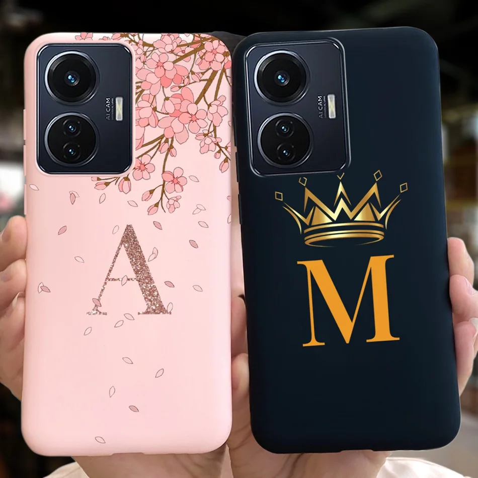 ДЛЯ Vivo Y55 4G 2022 модная Корона оригинальная буква фотосессия для T1 (Snapdragon 680) V2153 IQOO Z6