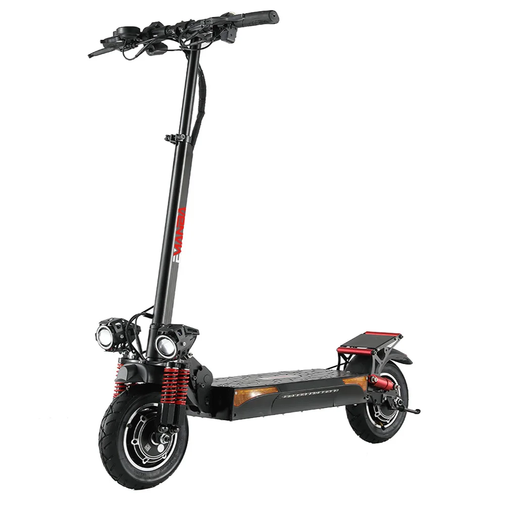 

UK Warehouse Free Shipping 48V 1000W 17.5AH Lithium Battery 10 Inch Air Tire Foldable Fat Electric Kick Scooters For Adult