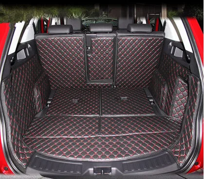 Фото Хорошее качество, специальные коврики в багажник автомобиля для Land Rover Discovery Sport 7 мест 2025-2014, водонепроницаемые коврики для багажника, чехол на багажник №1