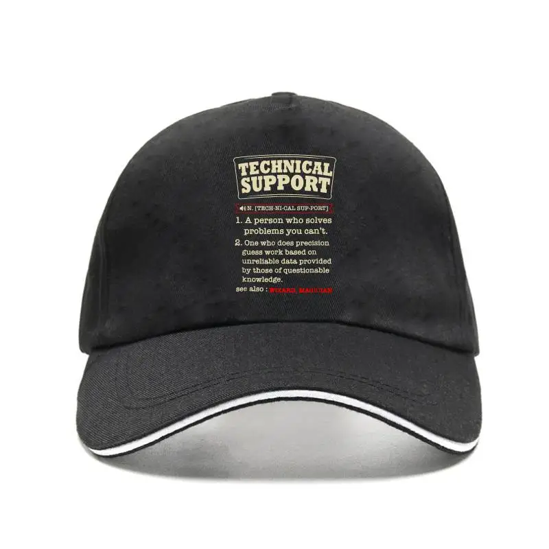 

Tech Support Definition Bill Hats Funny Computer Nerd GifBill Hat 2022 Summer Men's Snapback Baseball Cap