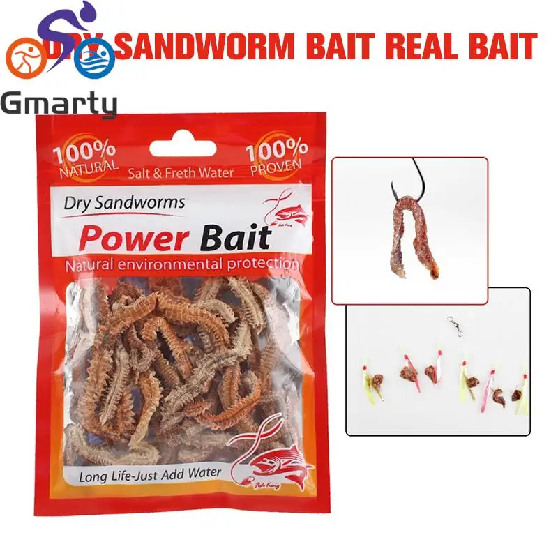 Реалистичная рыболовная приманка Feshwater, треска, сушеные насекомые, наживка для песчаного червя, морская искусственная приманка для ловли карпа, окуня